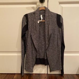 Lululemon Grey Drape Jacket size 6